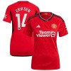 Original Fußballtrikot Manchester United Eriksen 14 Heimtrikot 2023-24 Für Damen